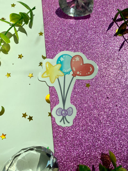 Clown Balloons Sticker