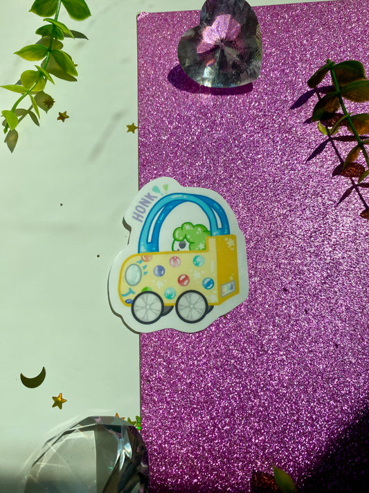 Honk Honk Clown Car Sticker